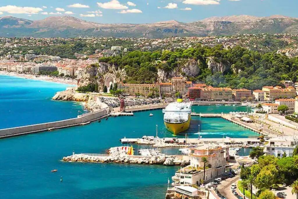 Studio A Louer Au Coeur Du Carre Dor A Nice, Rue Dalpozzo A 150 Metres Des Plages المظهر الخارجي الصورة
