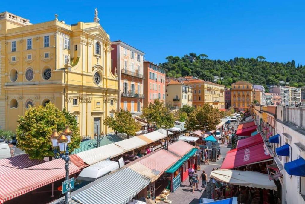 Studio A Louer Au Coeur Du Carre Dor A Nice, Rue Dalpozzo A 150 Metres Des Plages المظهر الخارجي الصورة