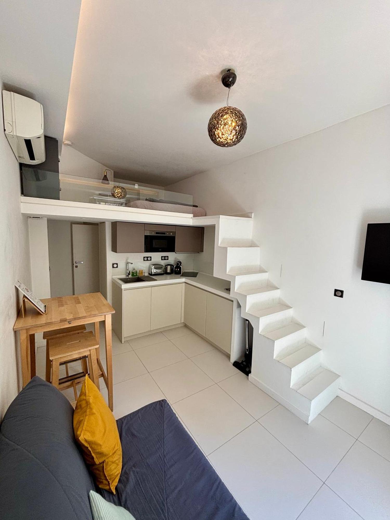 Studio A Louer Au Coeur Du Carre Dor A Nice, Rue Dalpozzo A 150 Metres Des Plages المظهر الخارجي الصورة
